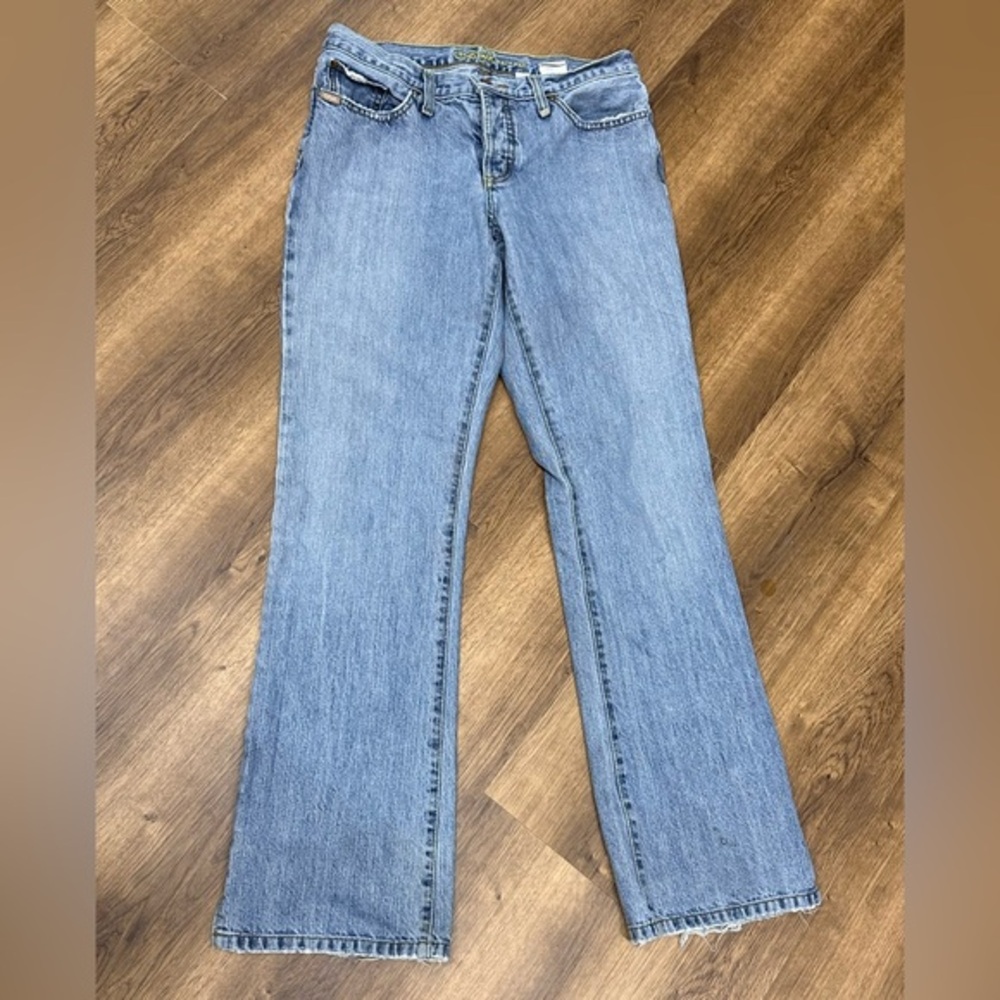Cruel Girl relaxed fit button-fly distressed jeans‎ size 9 long